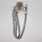 Chrome Hearts Zippo Wallet Chain 28”