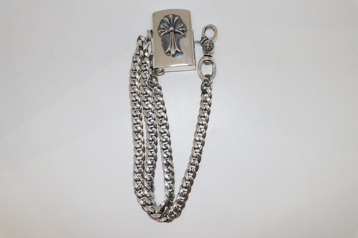 Chrome Hearts Zippo Wallet Chain 28”