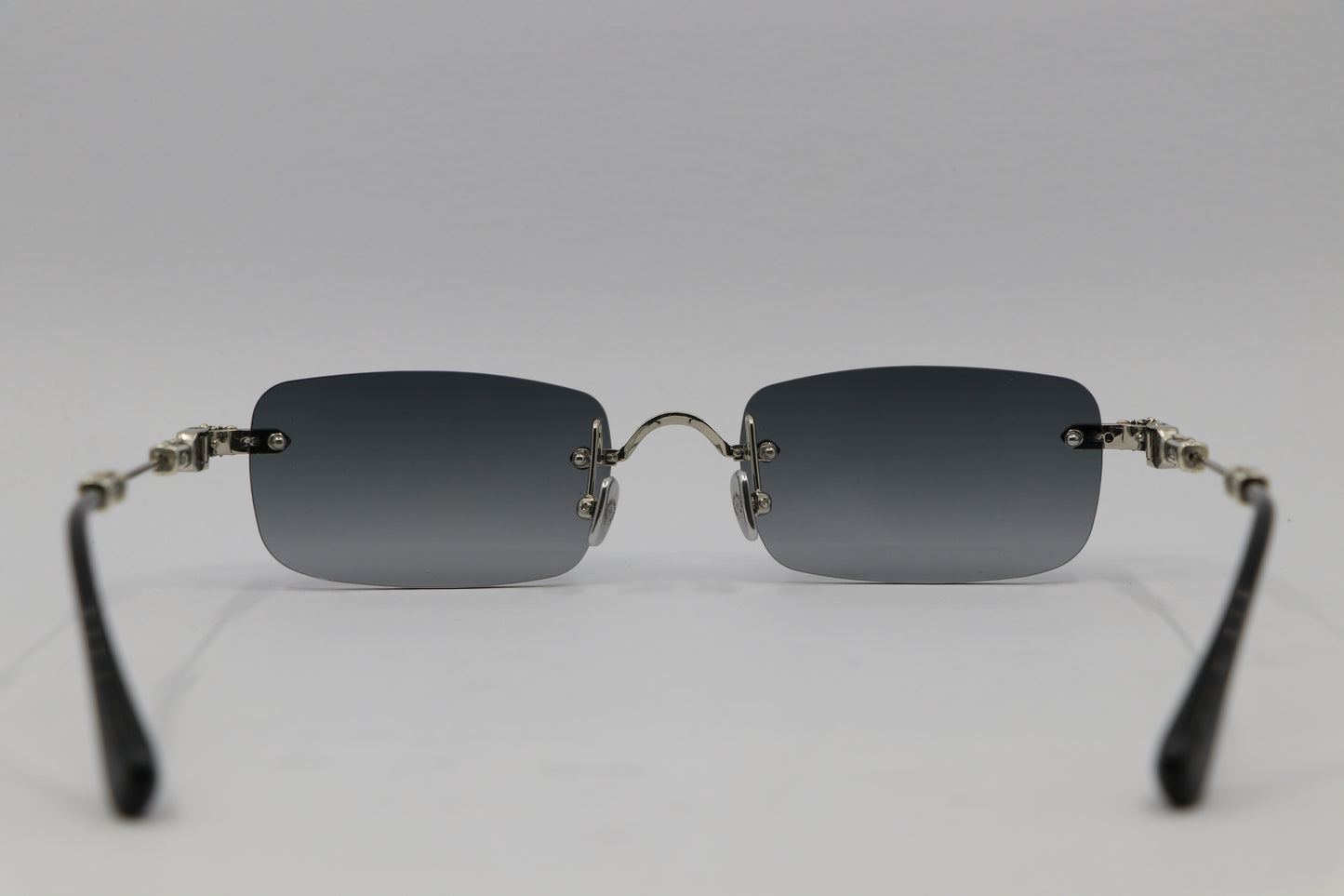 Chrome Hearts Pills III Sunglasses Black Silver | AVNTGRDNY NYC