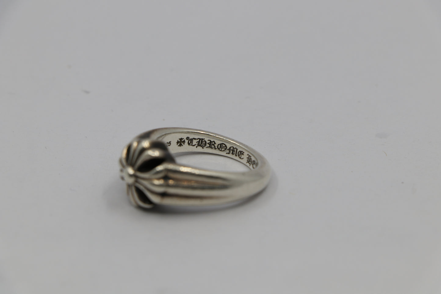 Chrome Hearts CH Plus Cutout Ring Size 10 Sterling Silver | AVNTGRDNY NYC