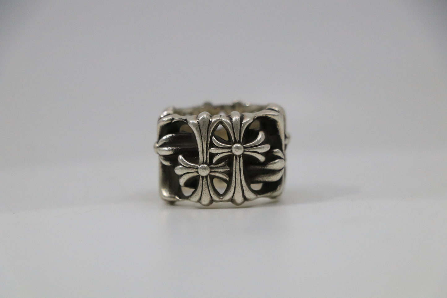 Chrome Hearts Square Cemetery Ring Size 9.5