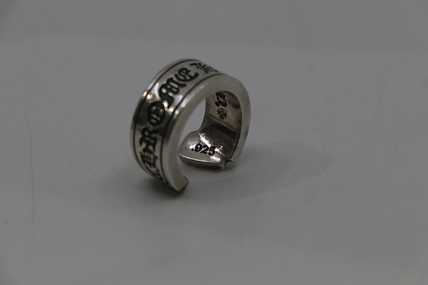 Chrome Hearts Scroll Ring Size 9