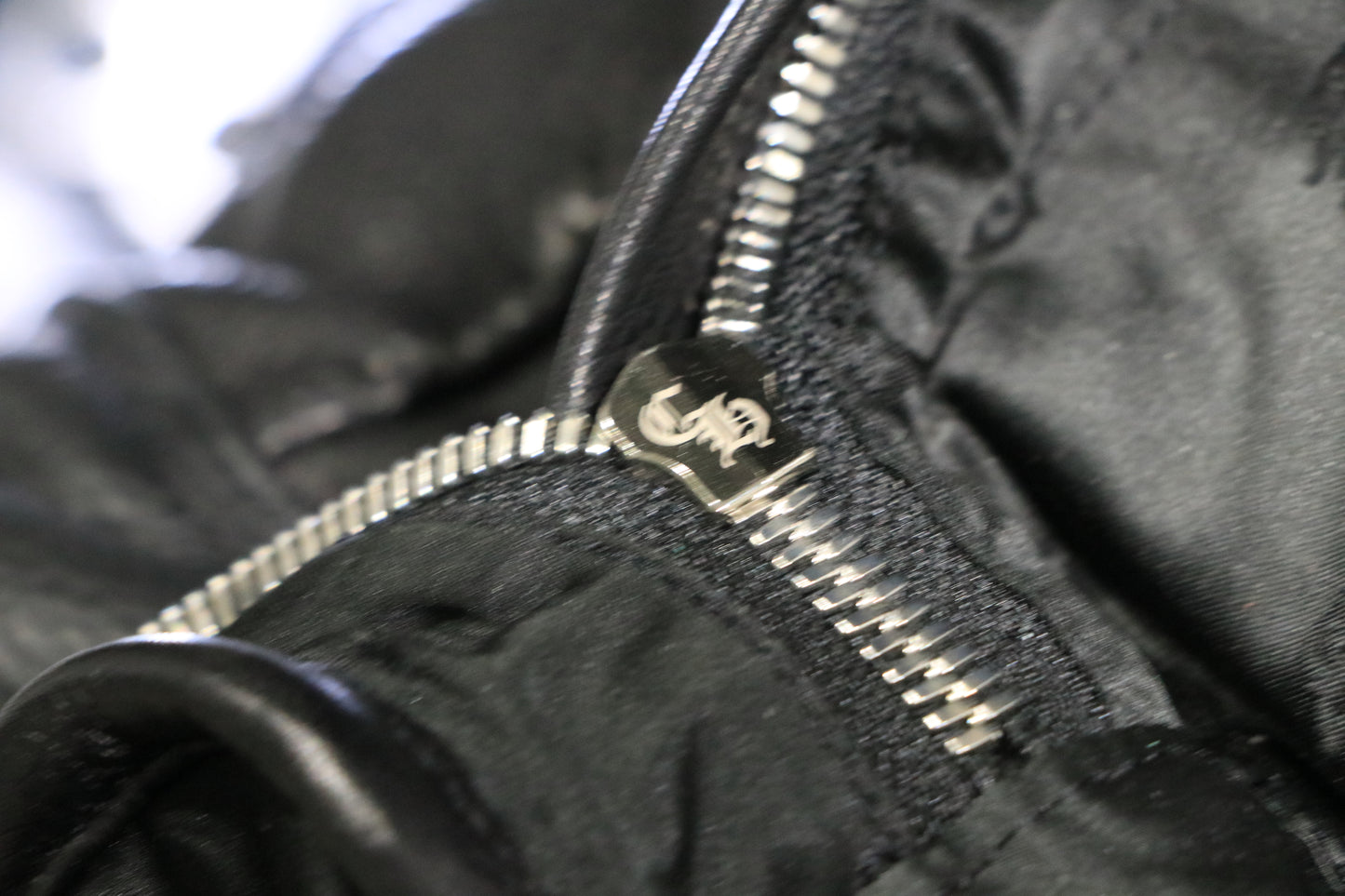 Chrome Hearts 7th Grade Black Leather Backpack Flooded Cross Patch | AVNTGRDNY NYC