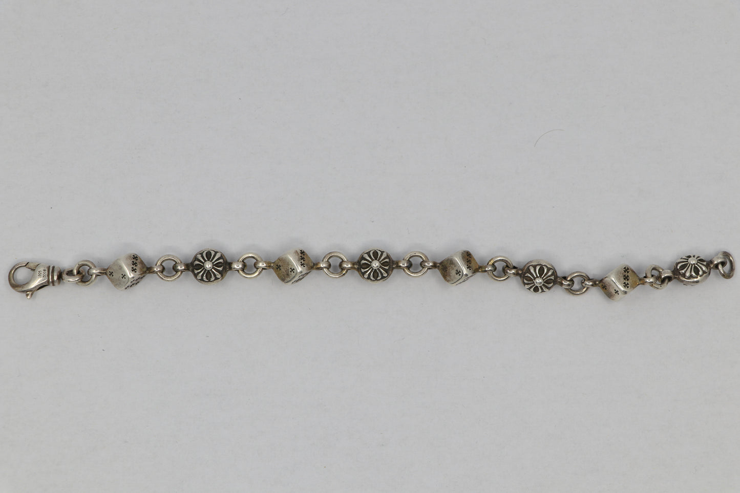 Chrome Hearts 8 Link Dice Bracelet | AVNTGRDNY NYC