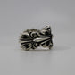 Chrome Hearts Double Floral Ring Size 10