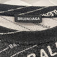Balenciaga Wool All Over Print Sweater Size M