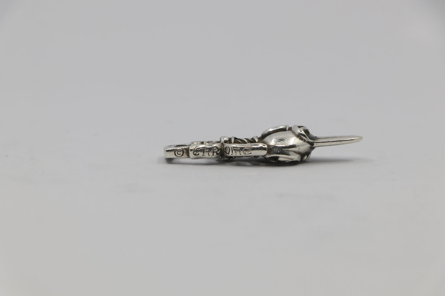 Chrome Hearts Dagger Heart Pendant Sterling Silver 1995 | AVNTGRDNY NYC