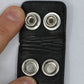 Chrome Hearts Pyramid Studded Leather Belt Strap Size 36 Black Silver | AVNTGRDNY NYC