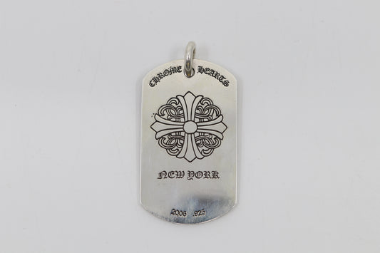 Chrome Hearts New York Dog Tag