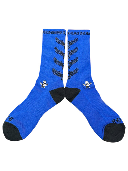 Chrome Hearts Foti Socks Blue