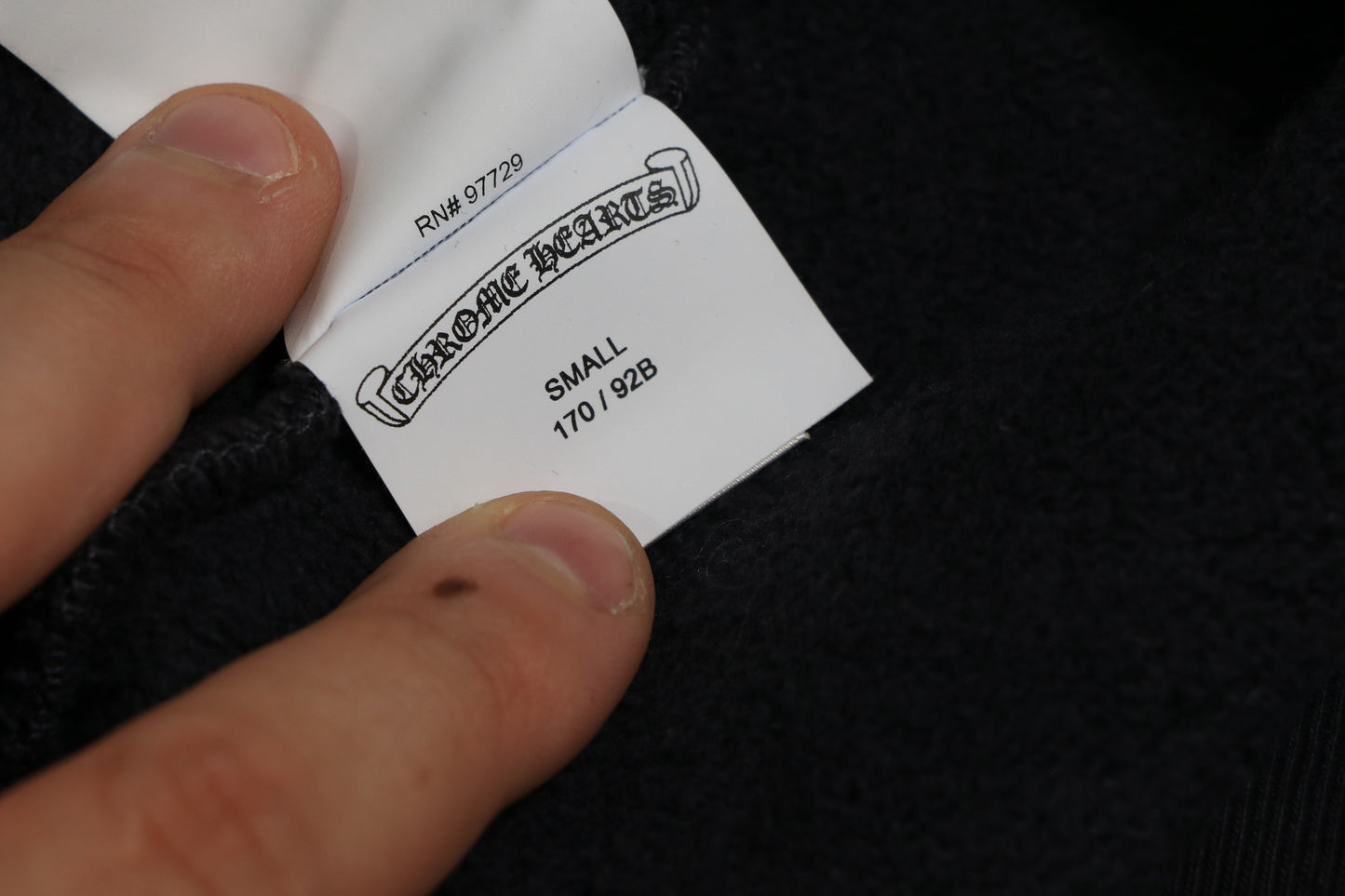 Chrome Hearts Paper Jam Crewneck Blue Size Small| AVNTGRDNY NYC