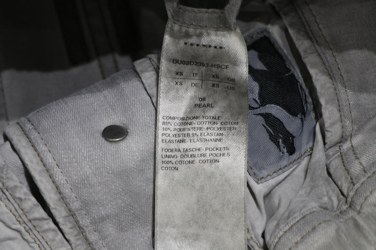 Rick Owens DRKSHDW Pusher Pants Size XS Pearl Cotton | AVNTGRDNY NYC