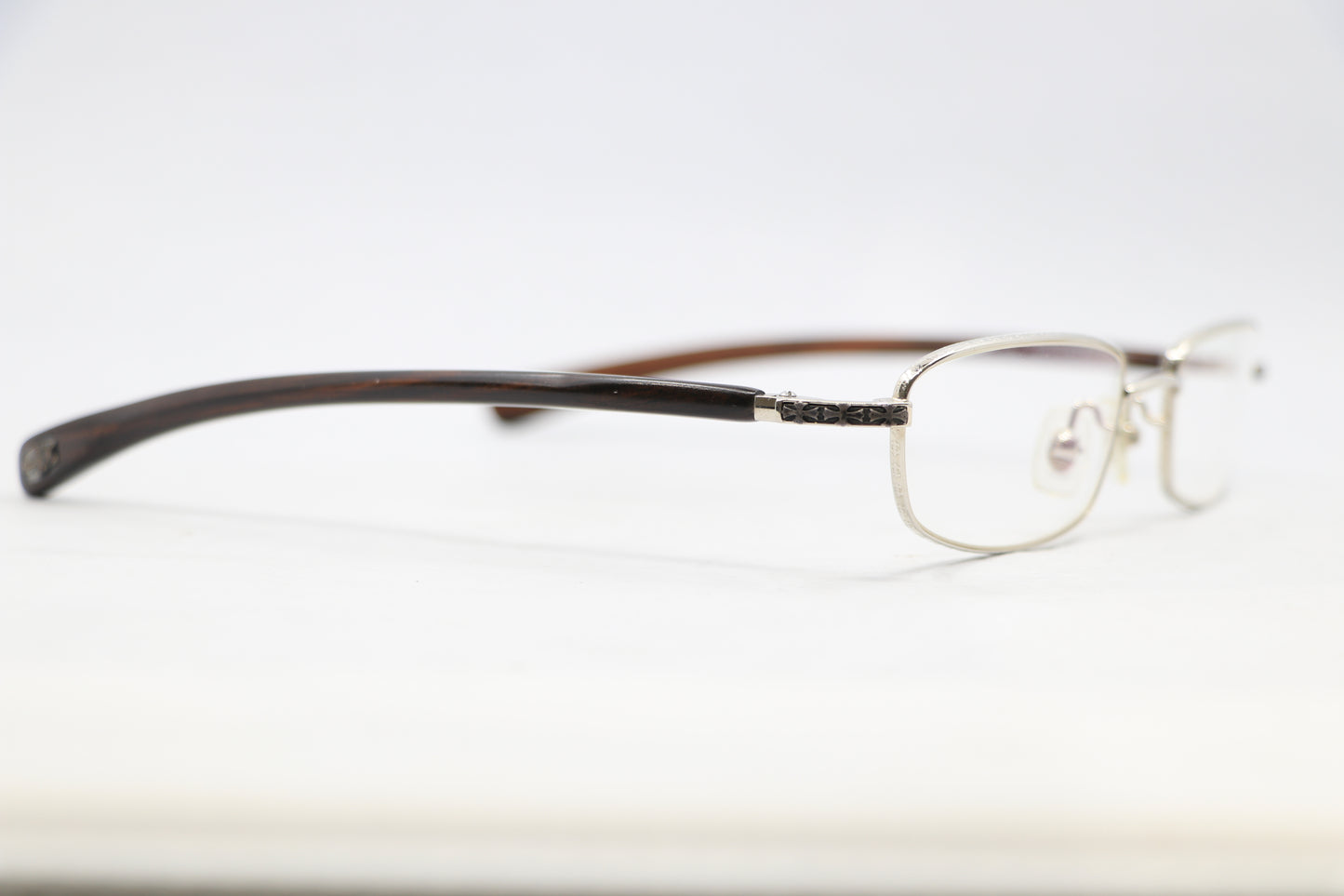 Vintage Chrome Hearts Velvedere Wood Frame Rimless Glasses| AVNTGRDNY NYC