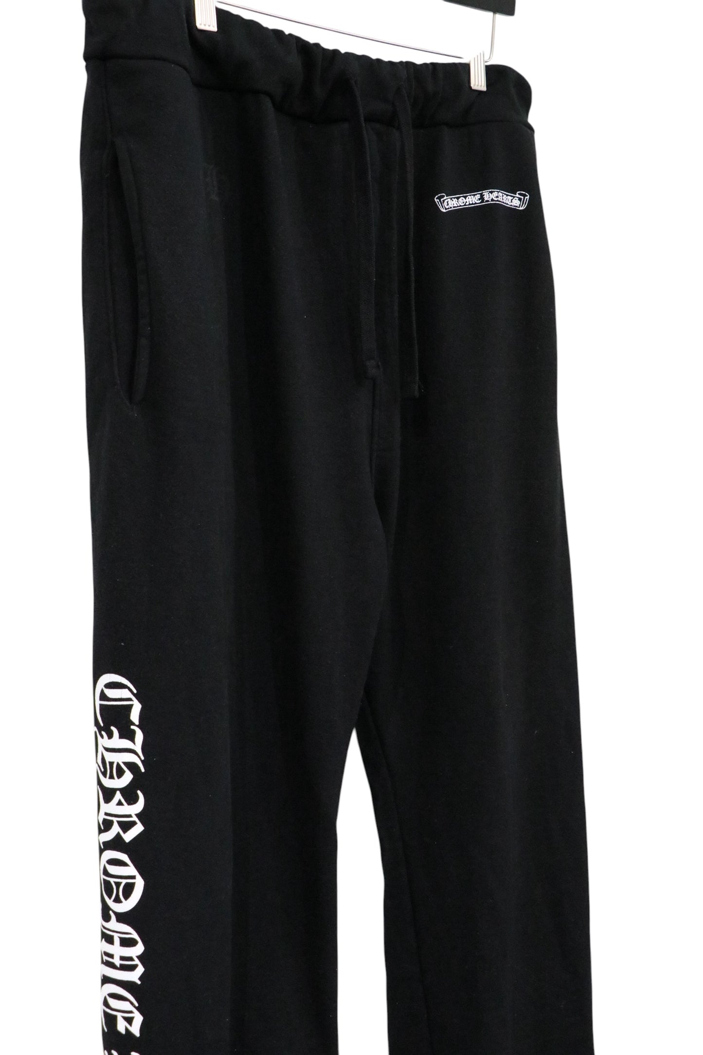 Chrome Hearts Logo Sweatpants Black Size L| AVNTGRDNY NYC