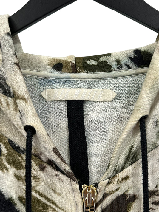 Off-White Bleached Camo Hoodie Size L