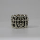 Chrome Hearts Round Cemetery Ring Size 10