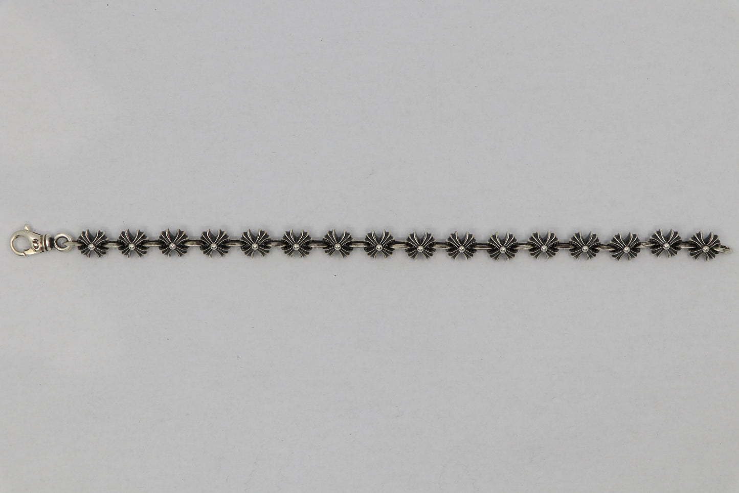 Chrome Hearts X Link Bracelet 16 Links Sterling Silver New | AVNTGRDNY NYC