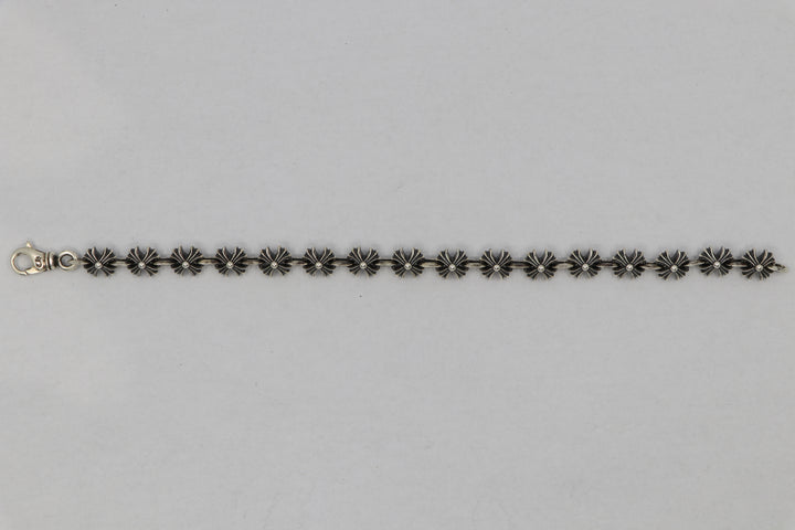 Chrome Hearts X Link Bracelet 16 Links Sterling Silver New | AVNTGRDNY NYC
