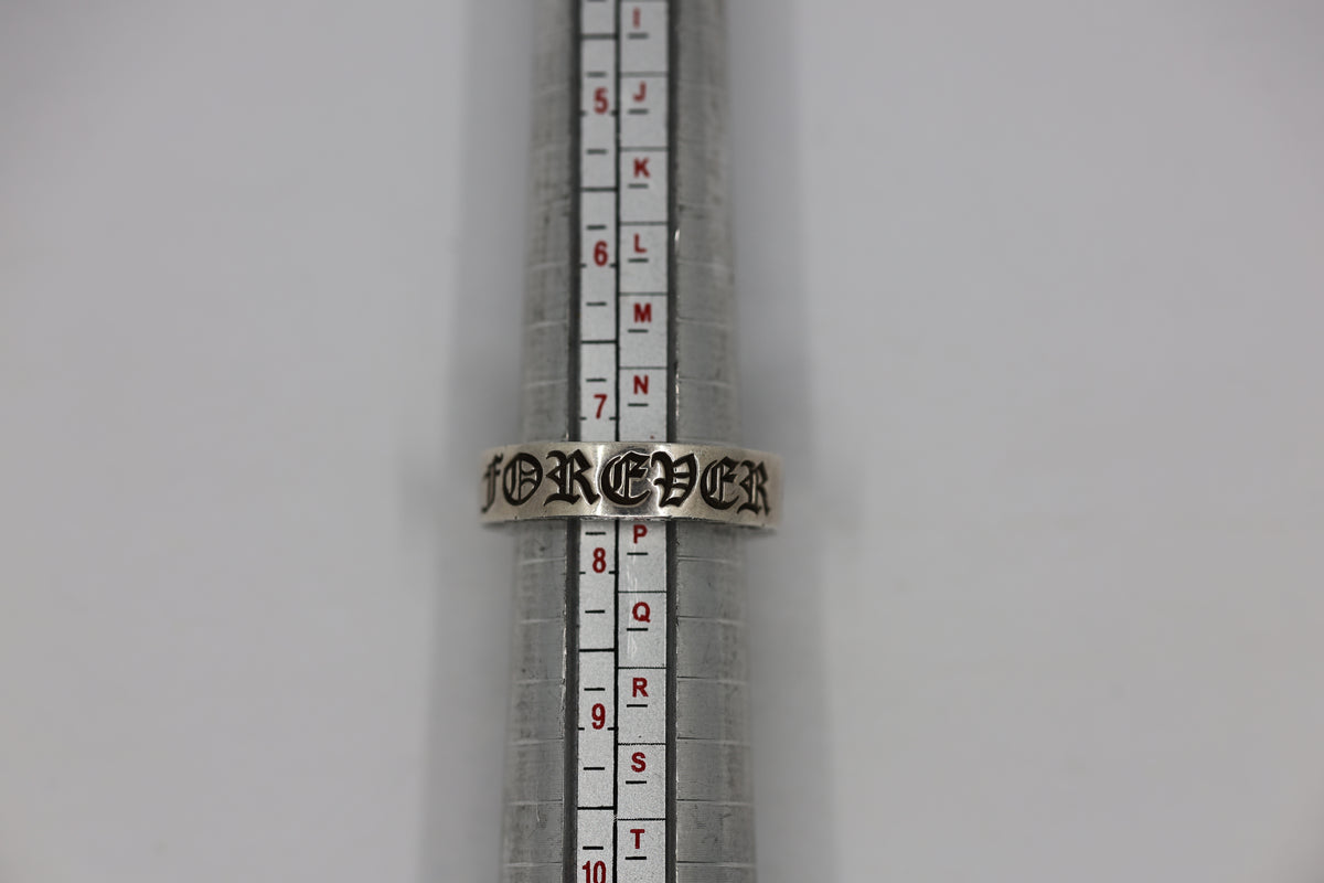 Chrome Hearts Forever 6MM Spacer Ring Size 7.5| AVNTGRDNY NYC