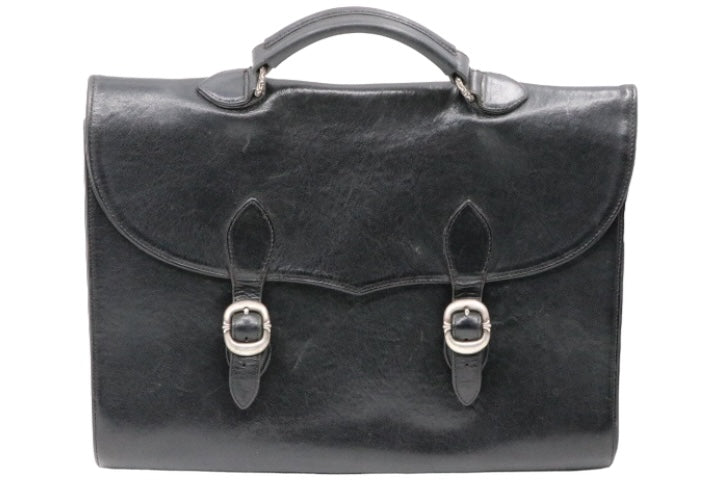 Chrome Hearts Leather Gunslinger Briefcase