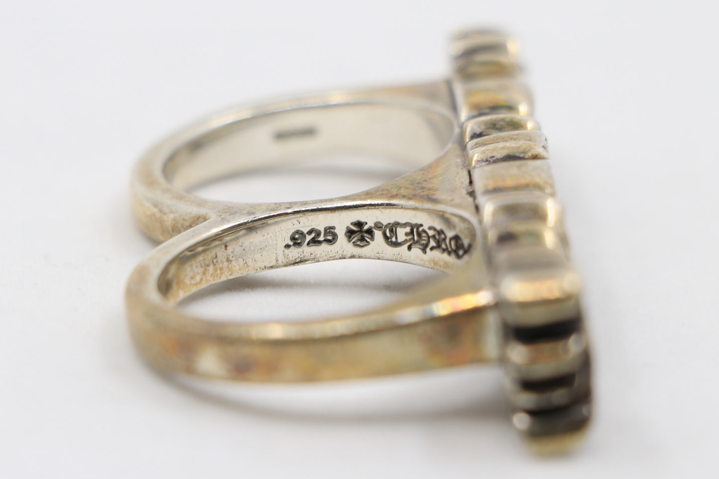 Chrome Hearts Double Ring “Hearts” Size 9/10 | AVNTGRDNY NYC