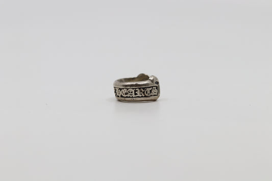 Chrome Hearts Scroll Ring Size 4