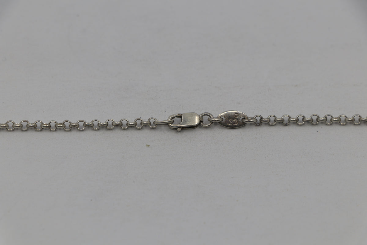 Chrome Hearts Roll Chain Silver 20 Inch | AVNTGRDNY NYC