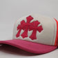 Chrome Hearts Triple Cross Trucker Pink