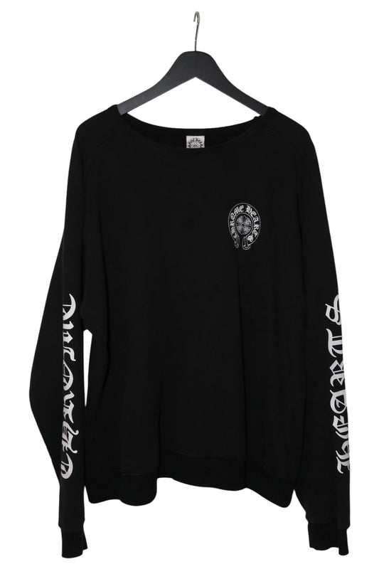 Chrome Hearts Horseshoe Logo Crewneck Black Size Large Vintage | AVNTGRDNY NYC