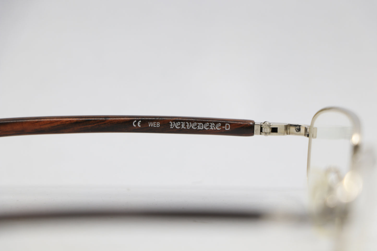 Vintage Chrome Hearts Velvedere Wood Frame Rimless Glasses| AVNTGRDNY NYC