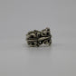 Chrome Hearts Double Floral Ring Size 5