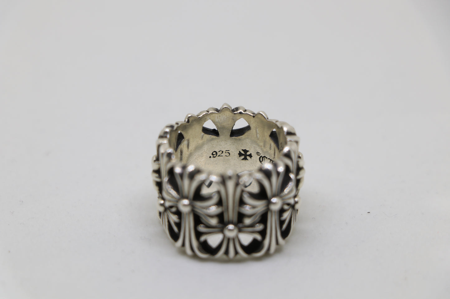 Chrome Hearts Round Cemetery Ring Size 9.5 Sterling Silver .925 | AVNTGRDNY NYC