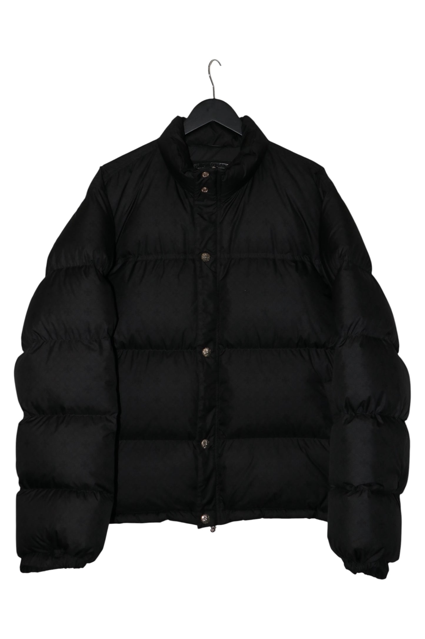 Chrome Hearts Stiff Monogram Puffer Jacket Black Size XL| AVNTGRDNY NYC