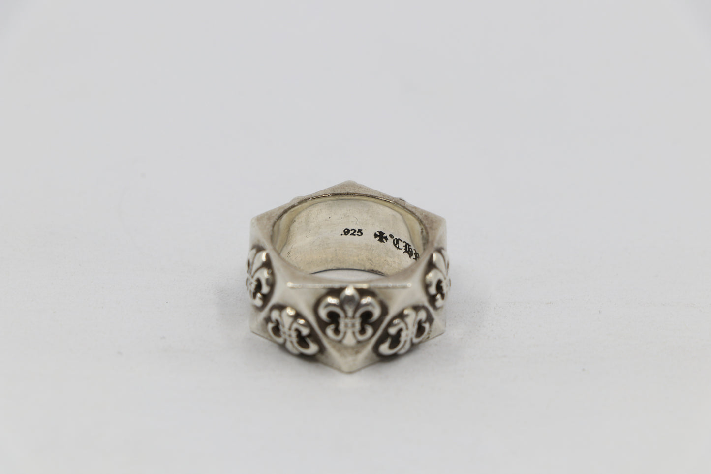 Chrome Hearts Pentagon BS Fleur Ring Size 7| AVNTGRDNY NYC