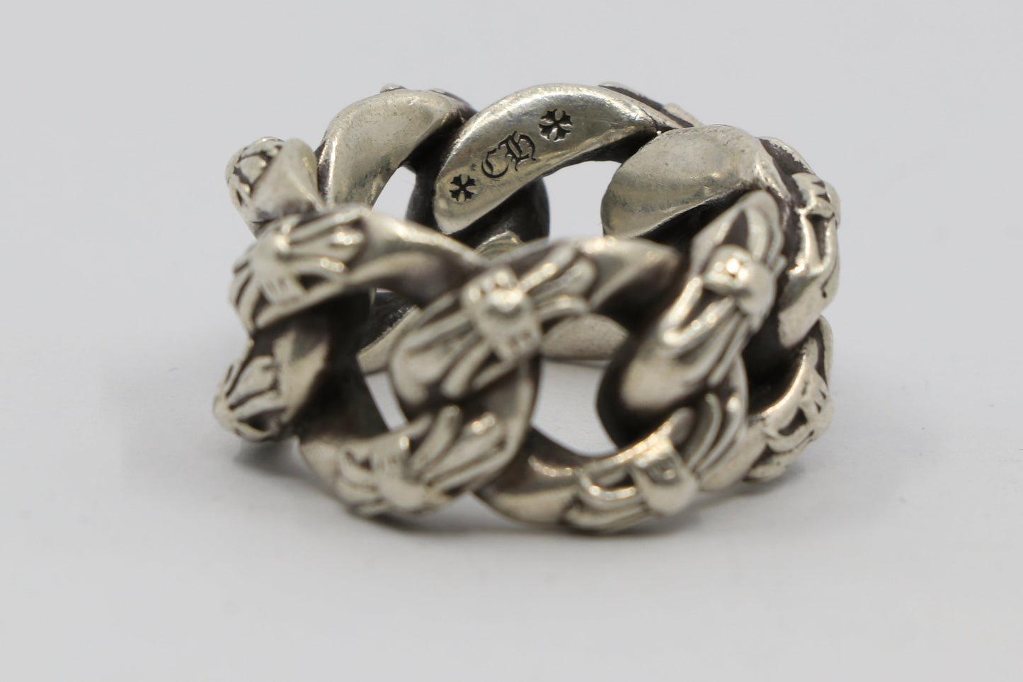 Chrome Hearts Extra Fancy Link Ring Large Size 9| AVNTGRDNY NYC