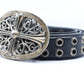 Chrome Hearts XXL Oval Buckle Double Stack Studded Belt Size 36 | AVNTGRDNY NYC