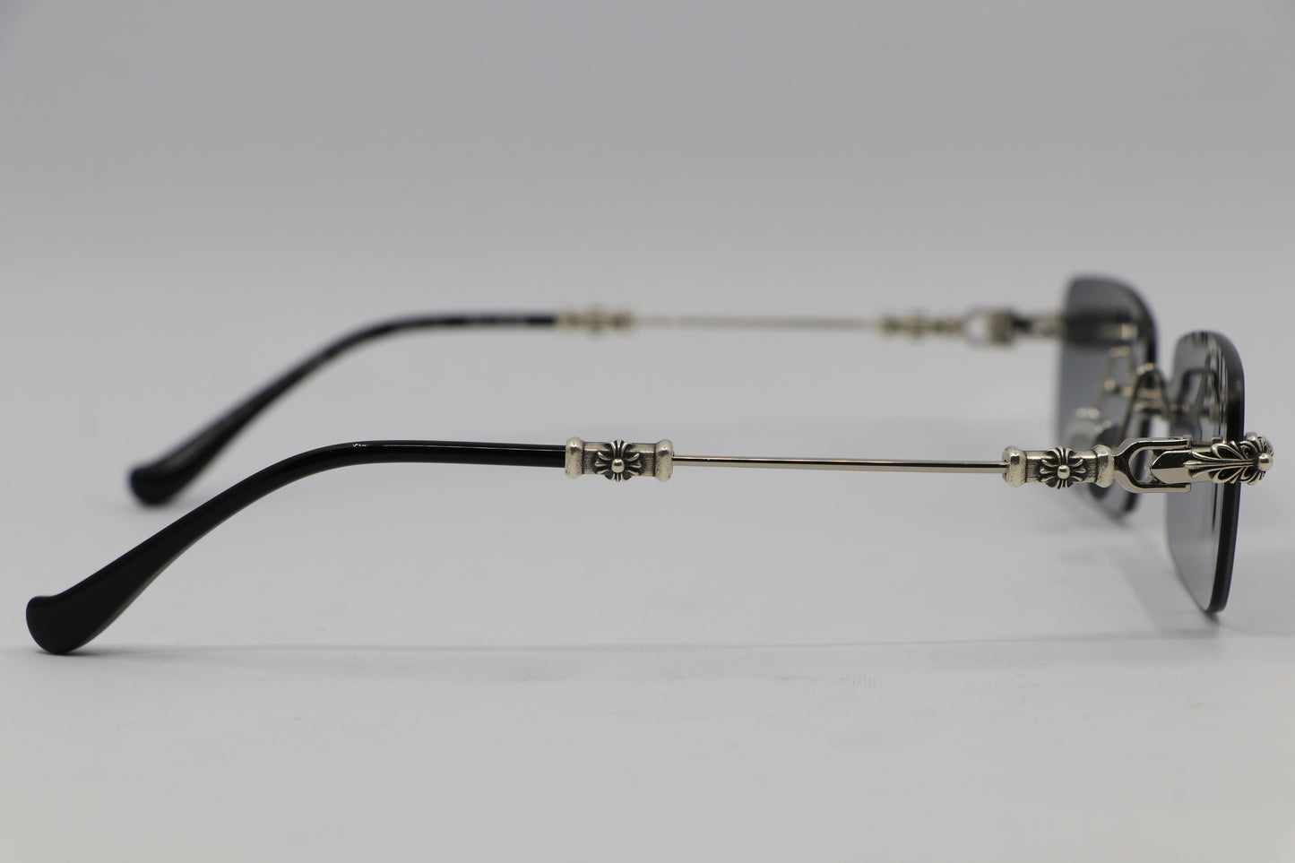 Chrome Hearts Pills III Sunglasses Black Silver | AVNTGRDNY NYC