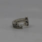 Chrome Hearts Triple Cross Ring Size 8