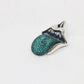 Chrome Hearts Rolling Stones Pendant Pave set with Diamonds And Emeralds