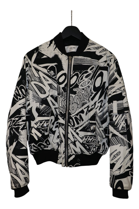 CELINE CHRISTIAN MARCLAY Bomber Jacket Size M
