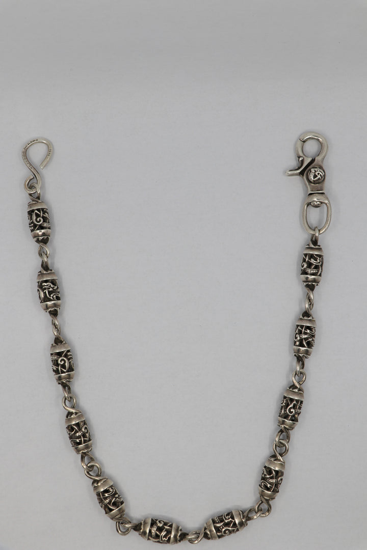 Chrome Hearts Celtic Roller Wallet Chain 11 Link w/ Lobster Clasp & S Hook| AVNTGRDNY NYC