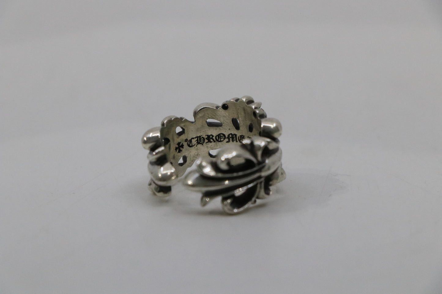 Chrome Hearts Double Floral Ring Size 7