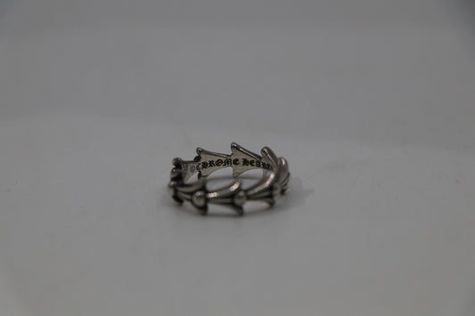 Chrome Hearts Crosstail Ring Size 8