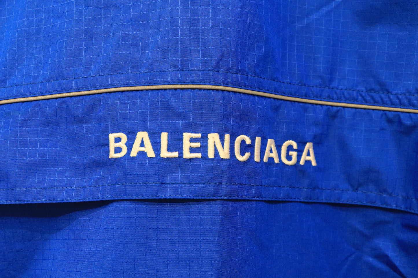 Balenciaga 80's Windbreaker Blue Size 44| AVNTGRDNY NYC