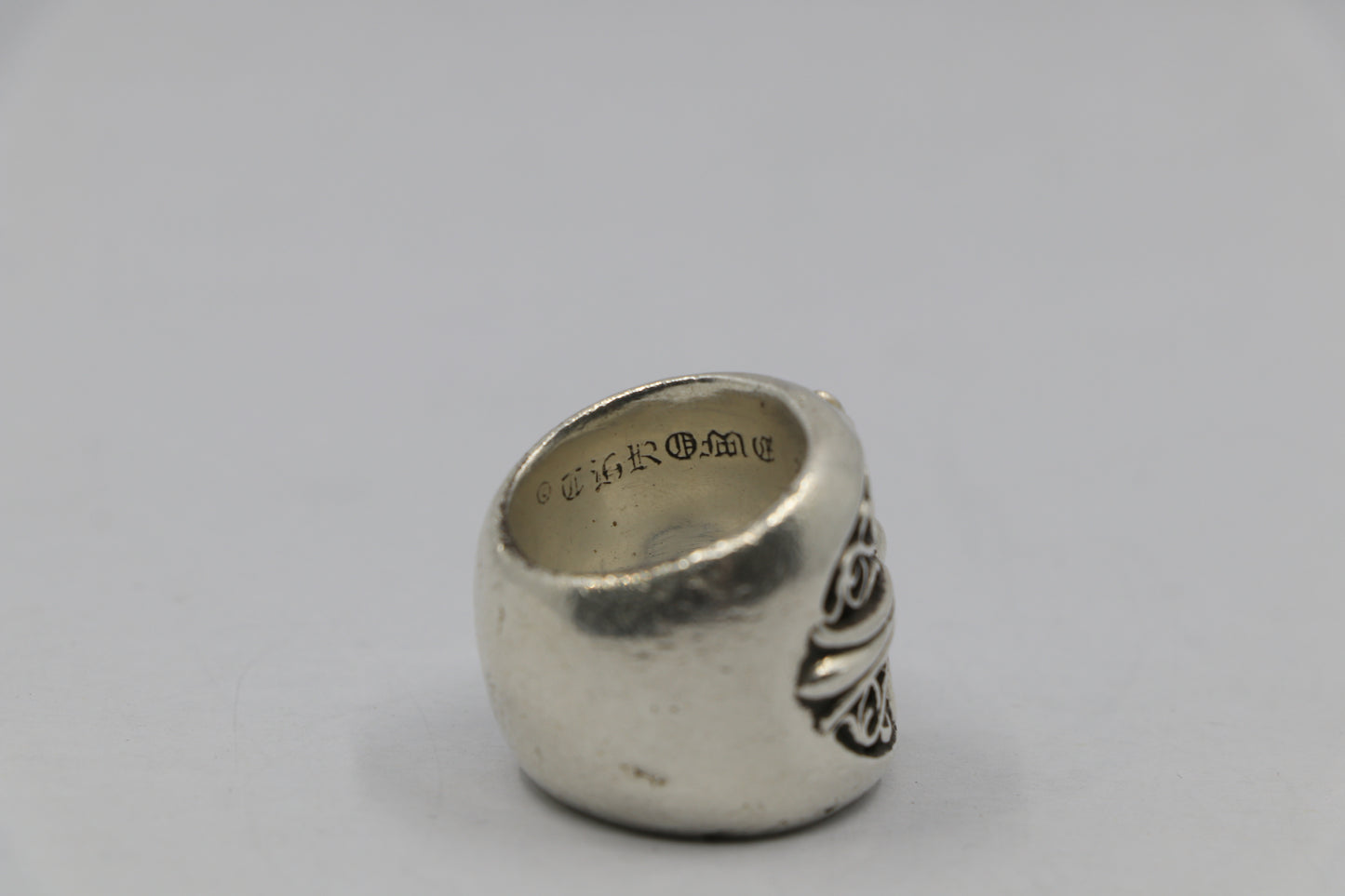 Chrome Hearts Oval Star Ring Size 6.5 Sterling Silver | AVNTGRDNY NYC