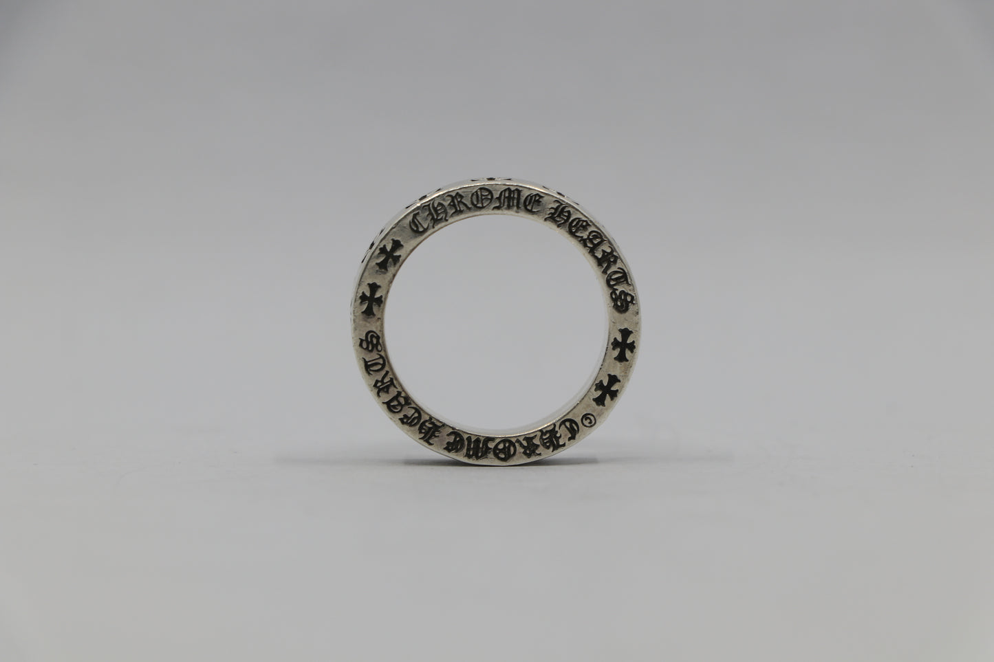 Chrome Hearts Forever 6MM Spacer Ring Size 9.5 Sterling Silver Pre-Owned | AVNTGRDNY NYC
