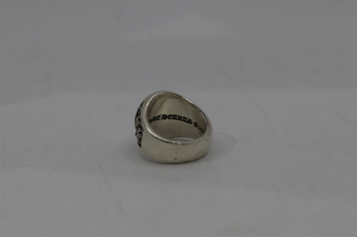 Chrome Hearts Horse Shoe Championship Ring Size 8
