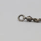 Chrome Hearts Tiny Cross Pendant with Crossball Sterling Silver | AVNTGRDNY NYC