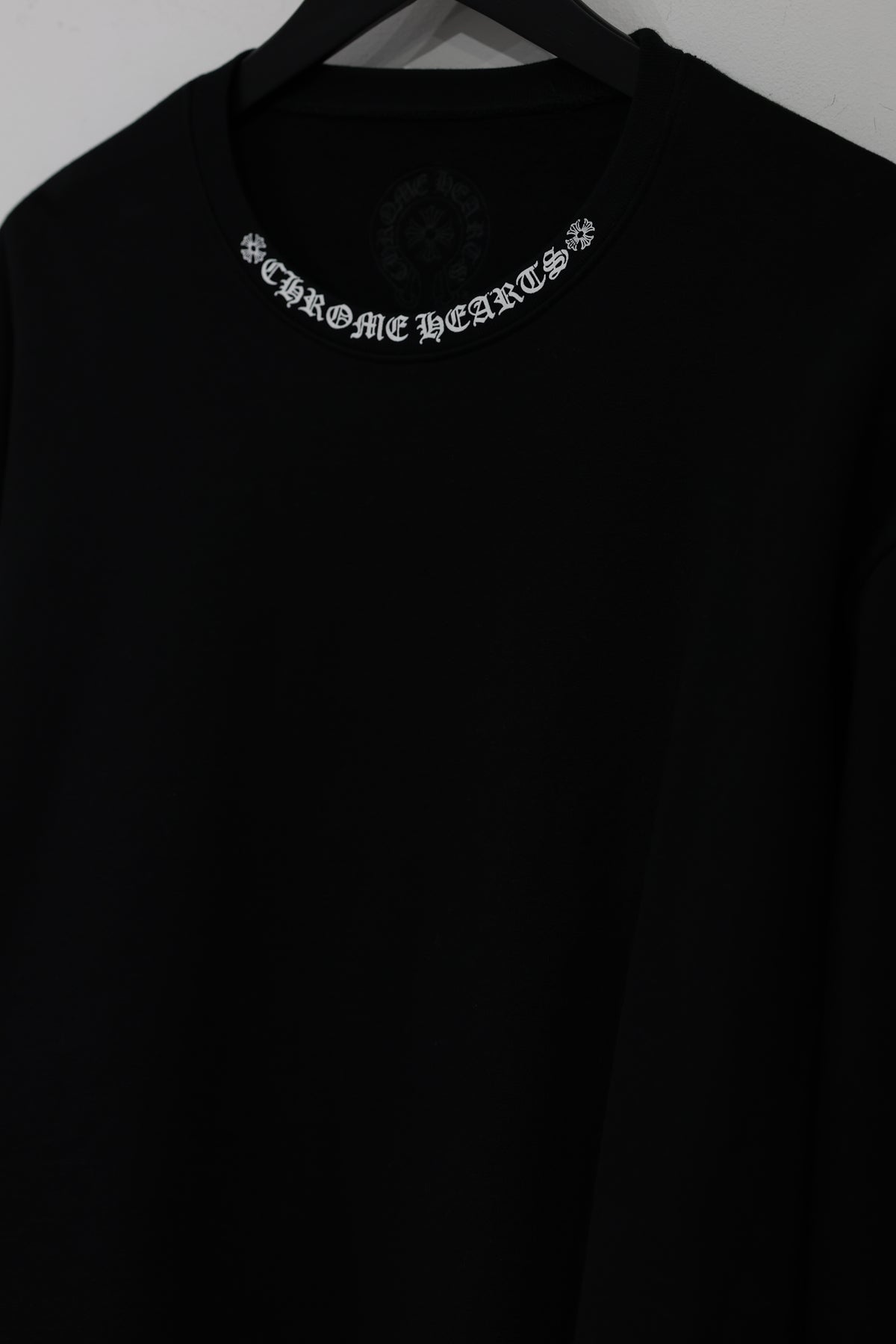 Chrome Hearts Neck Logo T-Shirt Black Size L| AVNTGRDNY NYC