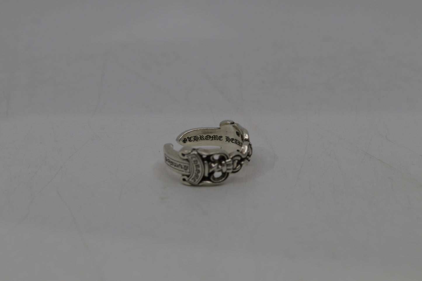 Chrome Hearts Double Dagger Open Ring Size 10
